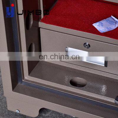 JIMBO Strong Metal Home Digital Security Personal Digital Fire Resistant Money Fireproof Safe With Electronic Lock photo-5