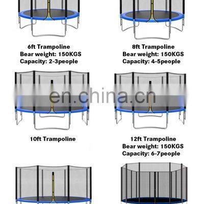 Guangzhou Manufacturer 8 Feet 10 Feet 12 Feet Large Trampoline With Accessories photo-5