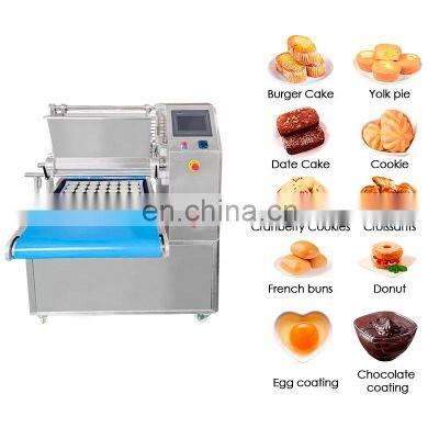 Fully Automatic Custard Cream Puff Making Machine Food Chocolate Cake Food Depositor Machine