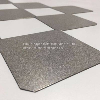 PEM hydrogen production consumable gas diffusion layer porous titanium plate