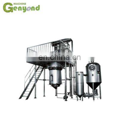 10% cut off ethanol cold extraction for essential oil