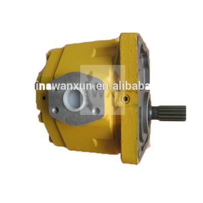 WX hydraulic oil aluminum external gear pump 07430-67100 for komatsu grader GD705/40HT