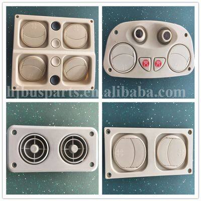 HJAV-CG013 Double Wind Spreader Exhaust Air Louver Damper Vent Outlet Bus Parts and Accessories photo-3