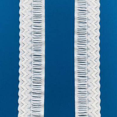 Wholesale Lace Trim Flower Elastic Lace Ribbons for Craft Gift Package Decoration Wedding Headbands photo-3