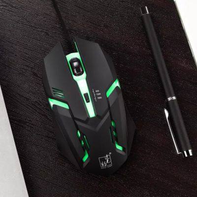 New K2 Mouse Wired Gaming Optical Usb Mouse Set Desktop Laptop Computer Universal Mouse photo-4
