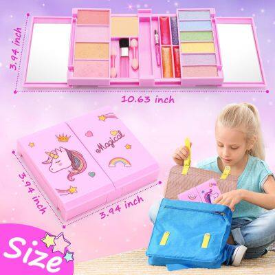 Wholesale Kids Makeup Sets for Girls Make up Kit Girls Toys Cosmetics Set for Perform Make up Kids Diy Art Supplies photo-2