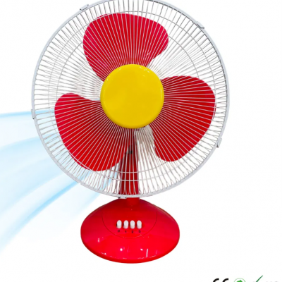 16inch Basic Desk Fan Three-Speed Settings, Quiet Operation, Adjustable Tilt for Optimal Airflow.（Wechat:13510231336）