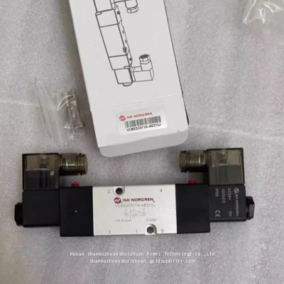 VCB22C511A-AE213J, Norgren, Pilot Operated Solenoid Valve, G1/4' Thread, 24DC