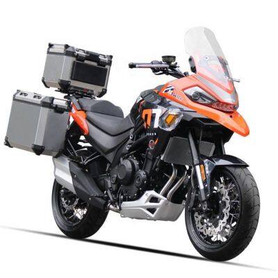 High Speed EEC Water Cooled 500cc With ABS EFI Dual Disc Brake Adult Triple Box Sport Motorcycle Adventure Touring Motorcycle