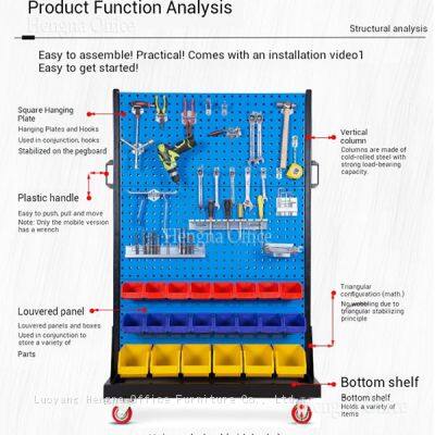 Hengna Compact Tool and Material Storage Rack for Small Workshops – Keep Your Workspace Tidy and Efficient photo-2