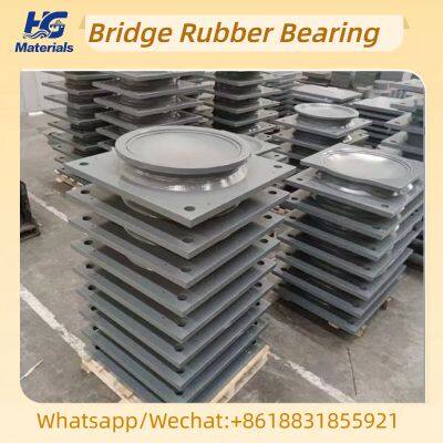 Seismic Isolation Base Lead Rubber Bearing Lead Core Seismic Isolation Bridge Footing Bearing LRB Bridge Bearing Pad