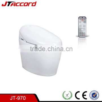 AC110-130/AC220-240V siphon jet flushing intelligent toilet for sale