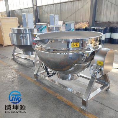 Jacketed Kettle With Automatic Stirring (Automatic Temperature Control Type) — Specialized Equipment for Melting Syrup and Stir-Frying Bean Paste photo-5