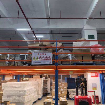 Estantería intermedia de acero galvanizado para soluciones de almacenamiento en almacenes photo-3