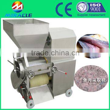 Remove fish bone machine for process peeling fresh fish deboner