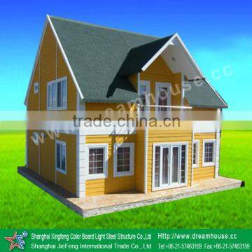 Light steel frame prefabricated house prefab house villa