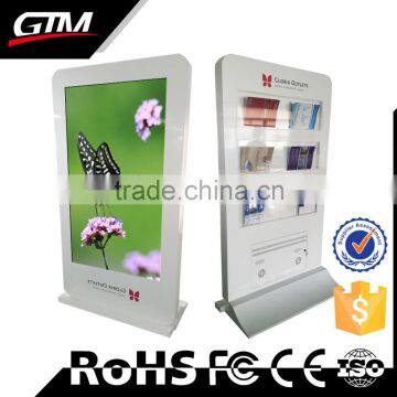 Creative Pop Cardboard Floor Display With Lcd Screen Video Player