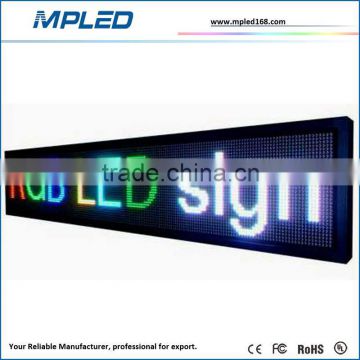 Shop price promotion red message led board easy installation and disassembly