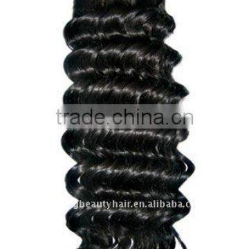 factory price machine made 100% Human Indian human weft hair
