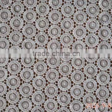 Wholesale Lace Fabric/embroidery Milk Silk Full Lace Water Soluble Lace for Garment Accessory photo-3