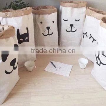 Foldable Kraft Animal Storage Bag for Kids photo-2
