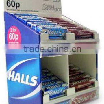 Customized Promotion Cardboard Floor Diaplay For Food In Supermarket photo-2