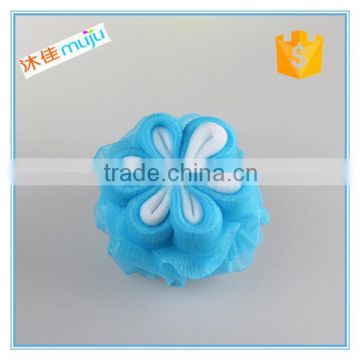 colorful body polish mesh bath sponges for promotion