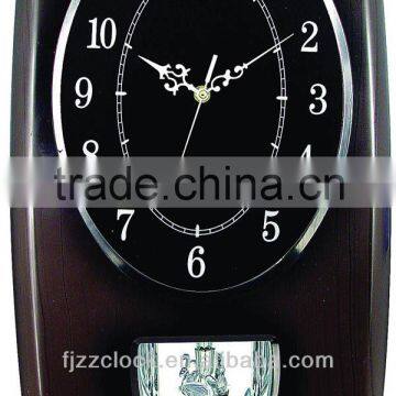 Wooden Wall Clock, Vintage Wooden Wall Clock