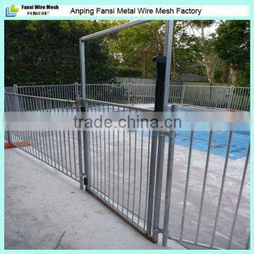 2014 new product the best physical barrier galvanized china factoer cheap pool fence from guangzhou