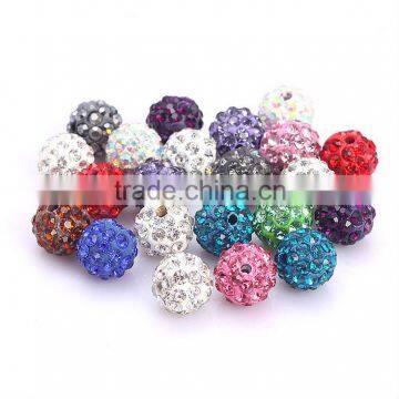 10mm Pave Clay Cz Crystal Disco Ball, Diy Beads, Rhinestone Beads