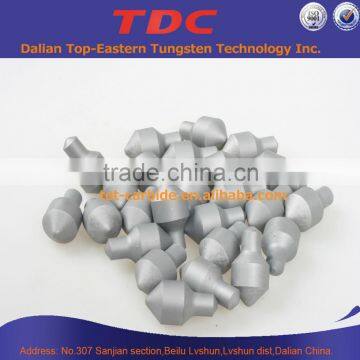 Tungsten Carbide Mushroom Insert for auger tips in excavators