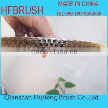 Aluminum brass wire brush