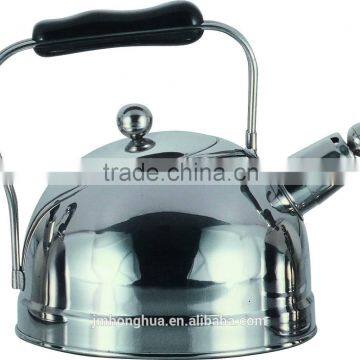 Stainless steel whistling kettle