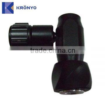 KRONYO co2 gas bottle cartridge valve for co2 cylinder gas adapter