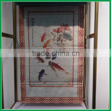 printed pattern craft roman blind and shade for window shades and roller shades popular in Japan