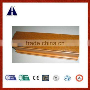 wood film lamination pvc profile extrusion