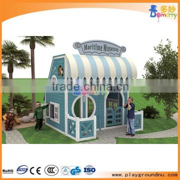 2014 small wooden house design/wooden doll house/wooden garden house