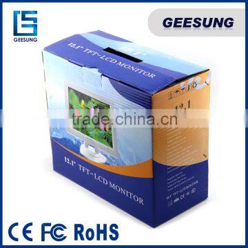 12 inch touch screen monitor with white color