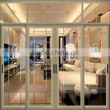 aluminium slide door With Double Glass Manufacturer In China