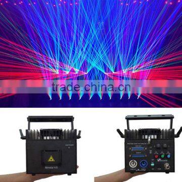 Professional Stage Lights 4w RGB Multi Color MINISTAR4.0 Laser Light 3D Laser Projector