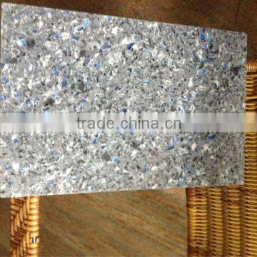 Sparkle Metal Series quartz stone bathroom vanity top