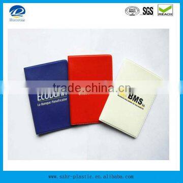 Promotional plastic card holder pvc finance bank card holder