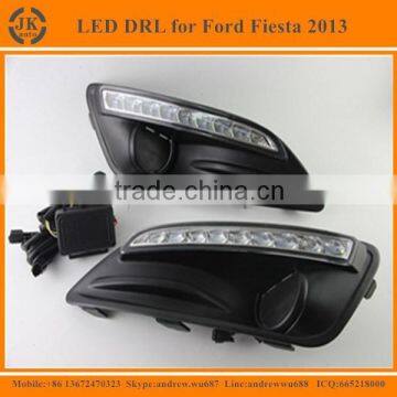 High Quality Super Bright LED DRL for Ford Fiesta Factory Price LED Daytime Running Light for Ford Fiesta 2013