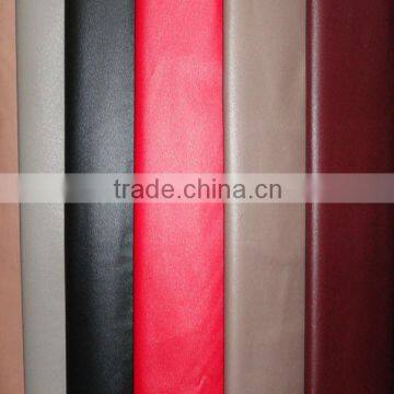 fake pu leather membrane bonded peach of downcoat fabric