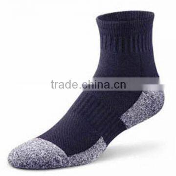 Unisex black&white custom wholesale diabetic antibacterial socks                        
                                                Quality Choice