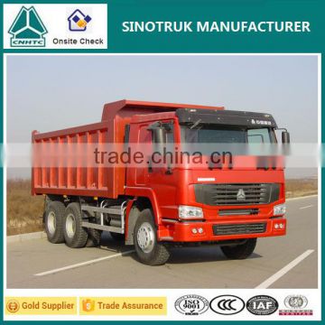 sinotruk left hand drive tipper truck made in china