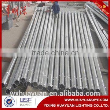 Hot dip galvanized steel light pole