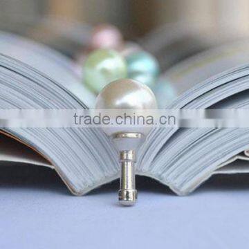 High Quality!!! 3.5mm Phone Dust Plug Pearl Earphone Jack Plug Wholesale Factory Price photo-5