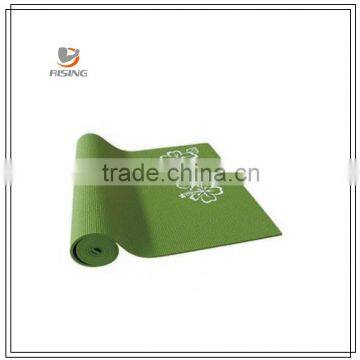 High Quality Pvc Yoga Mat With Flower Ptinting