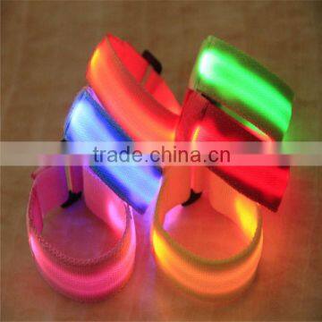 fashion led bracelet sport nylon led bracelet for sport